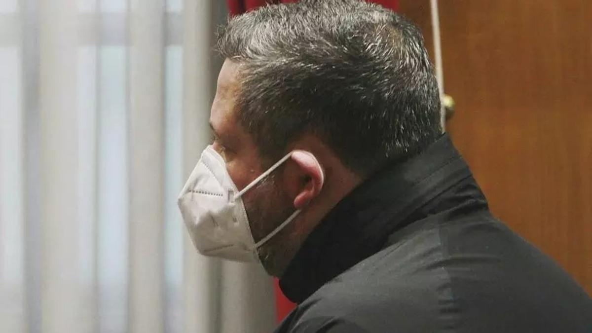 El acusado, F. A. I. P., en el juicio celebrado este miércoles en la Audiencia Provincial de Ourense.