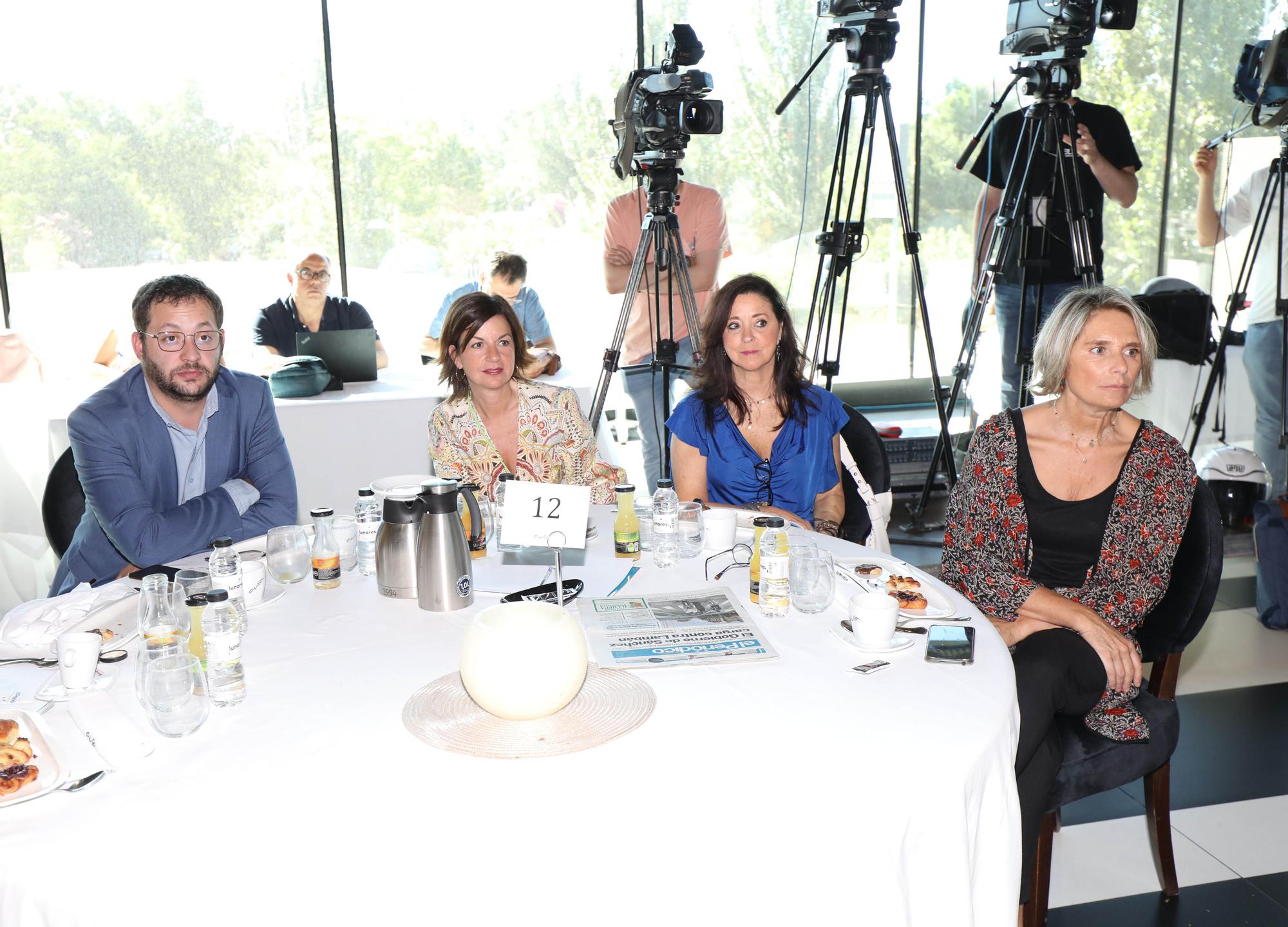 GALERÍA | Desayuno-coloquio con Javier Lambán, organizado por EL PERIÓDICO DE ARAGÓN