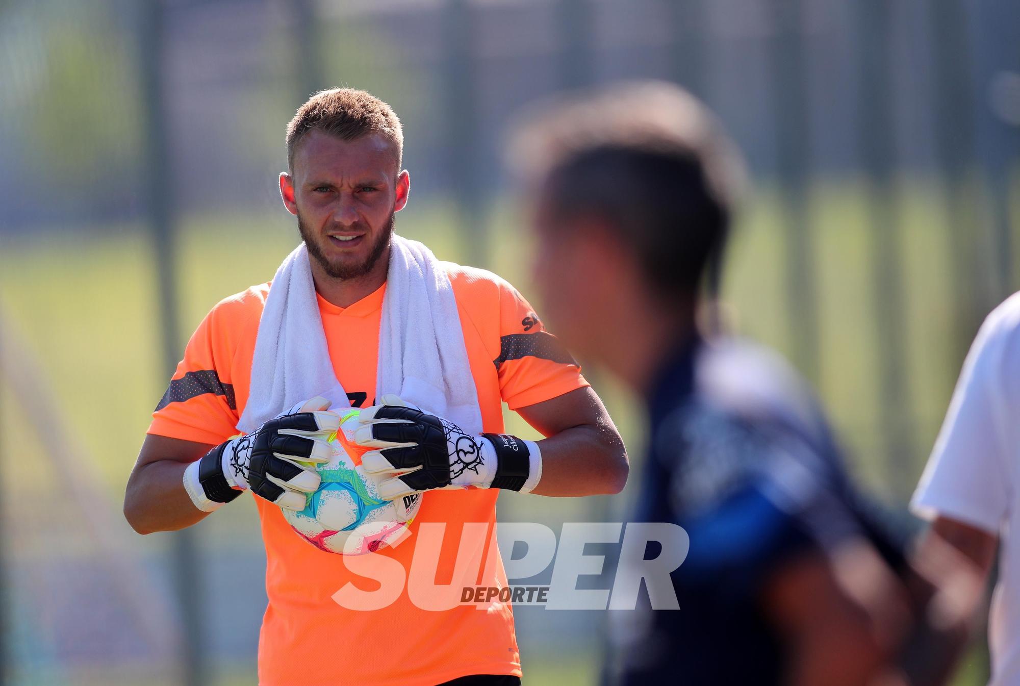 Entrenamiento de la tarde en St Gallen