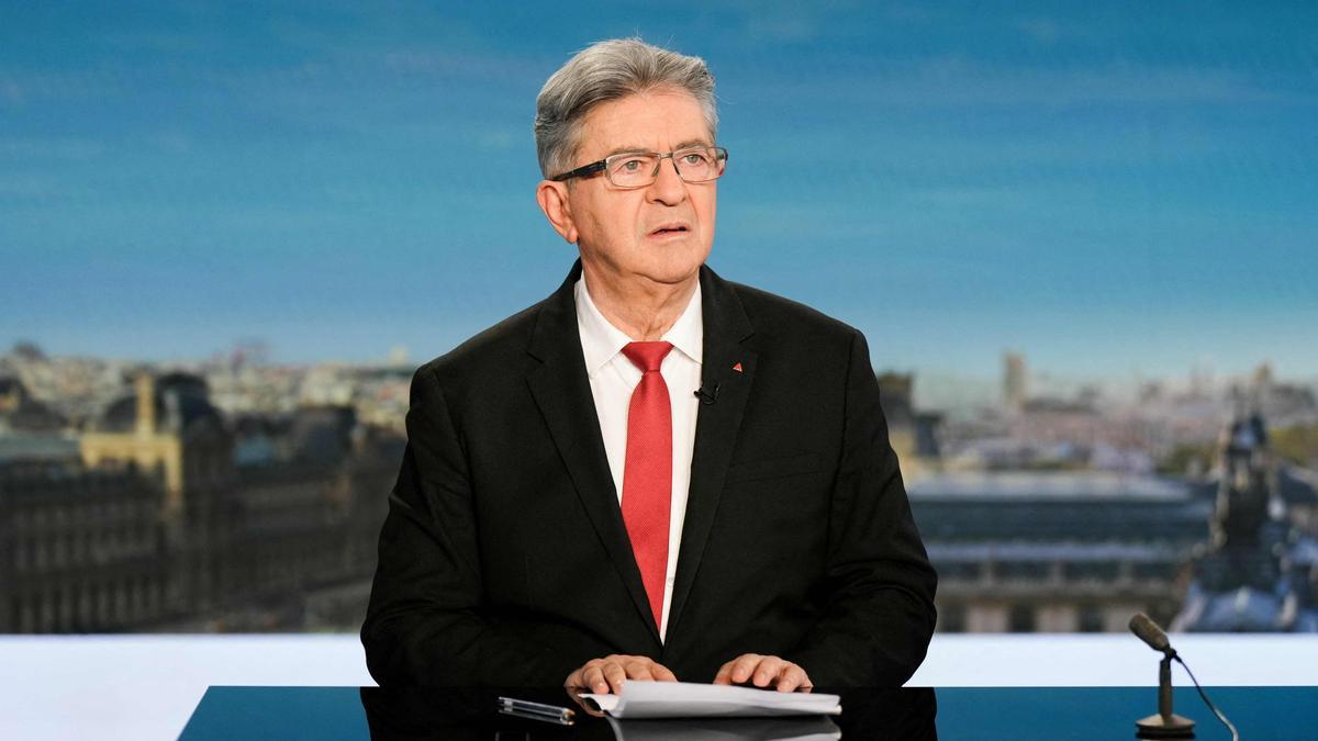 El líder de La Francia Insumisa, Jean-Luc Mélenchon.