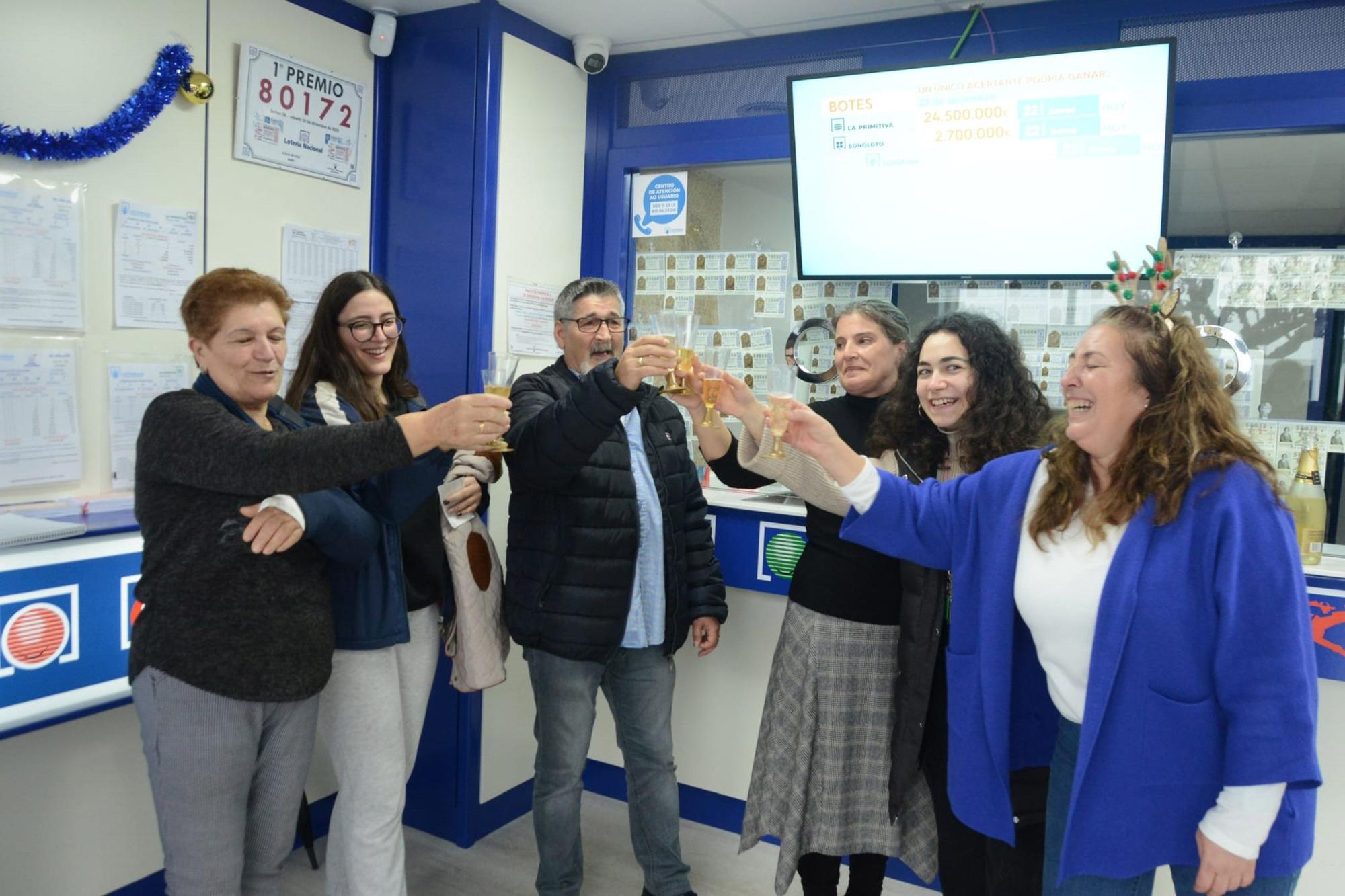 La Lotería de Navidad deja una lluvia millonaria en Bueu