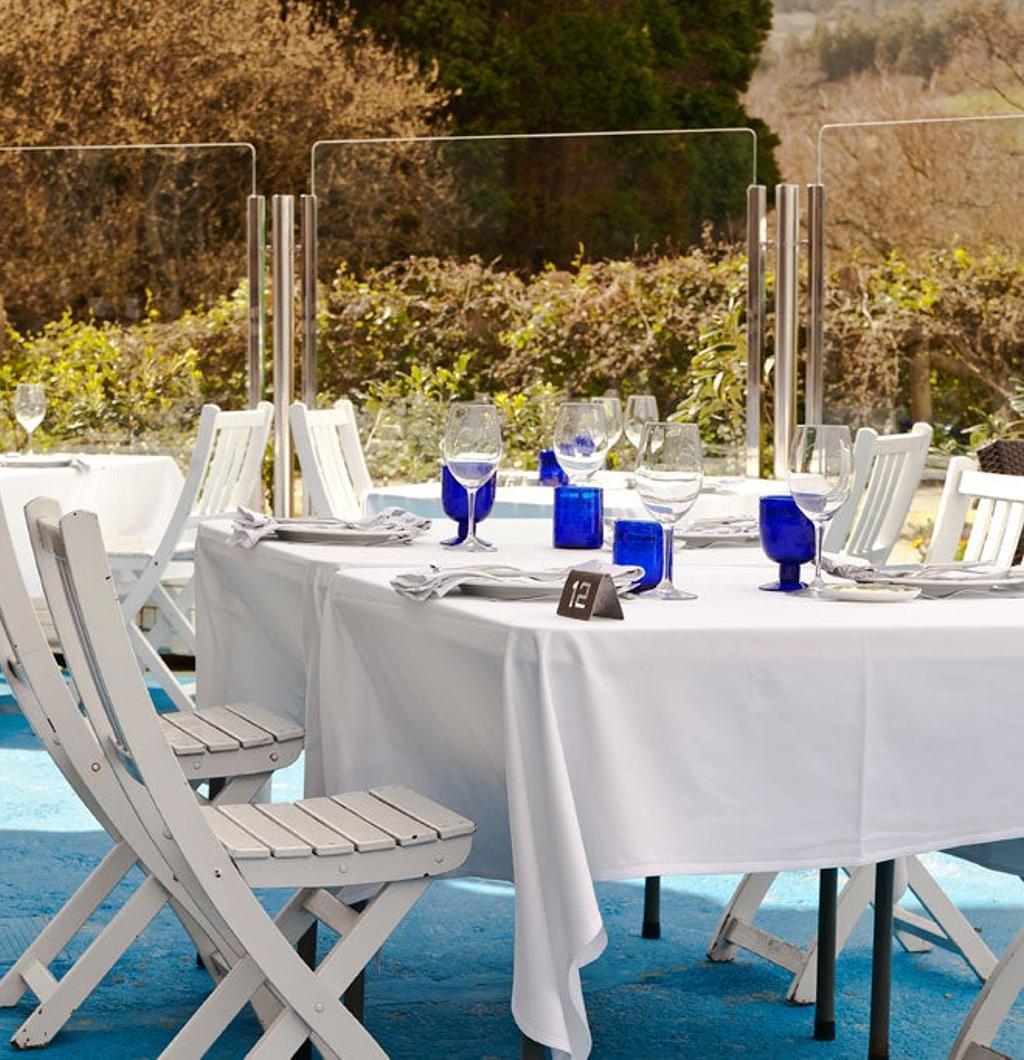 Mesa en el Güeyu Mar.