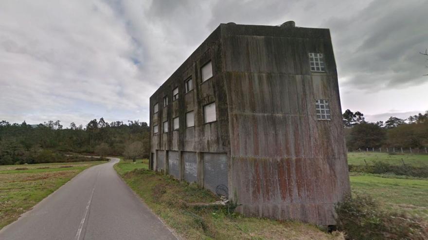 La «ruina» de Valga que fue bautizada como el edificio más feo de Galicia.
