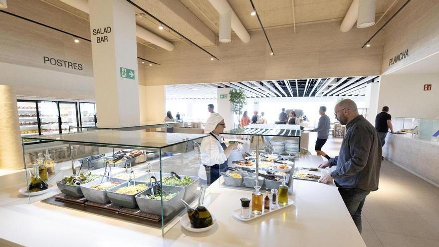 Así es el impresionante comedor de Inditex en Zaragoza