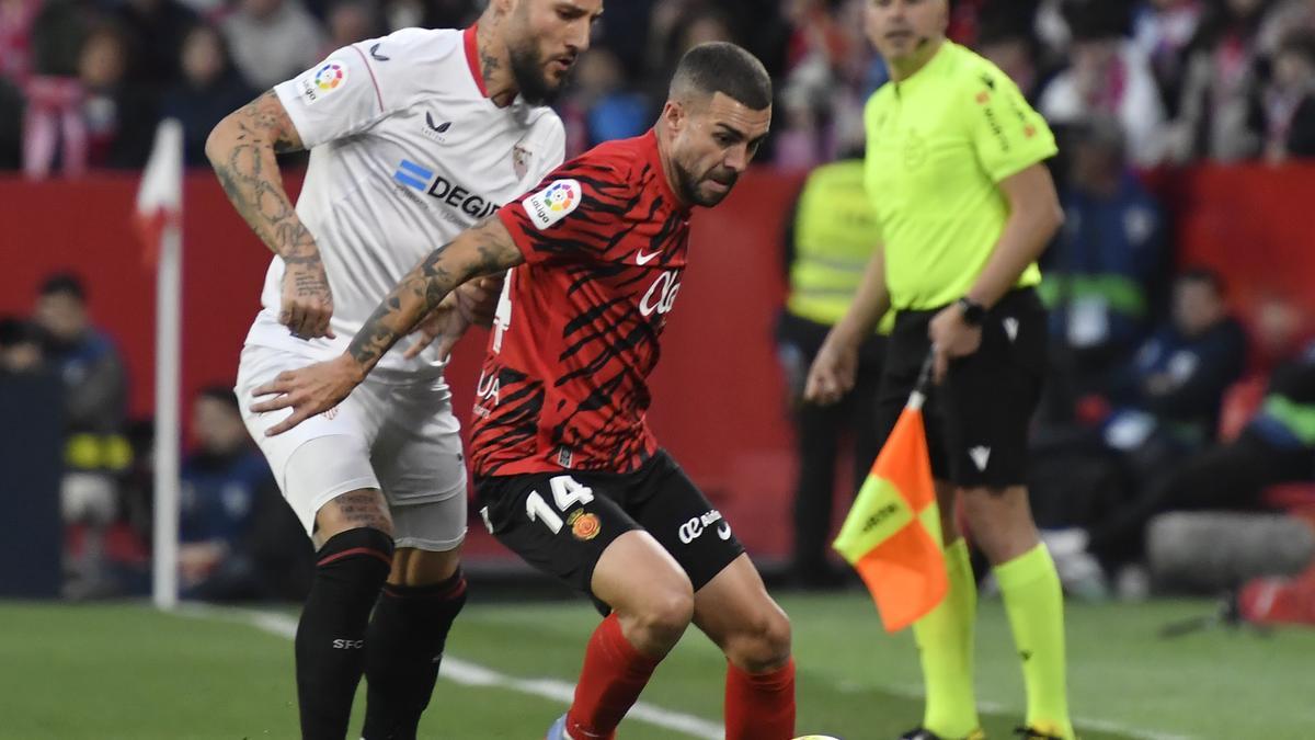 El Mallorca cayó en su último partido de Liga ante el Sevilla.