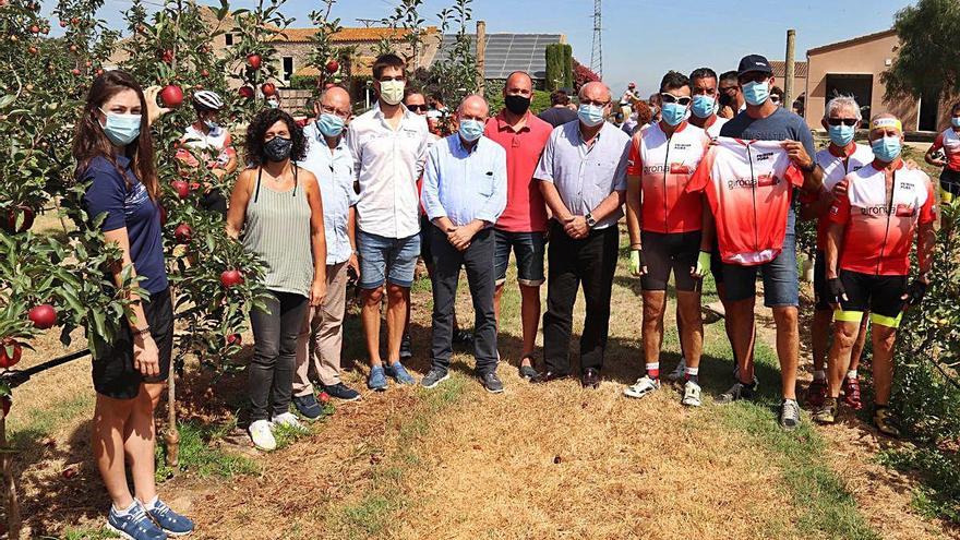 Inici de la campanya d&#039;enguany de recollida de pomes a Girona.