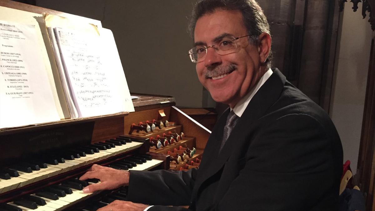 Joan Paradell, organista titular del Vaticano.