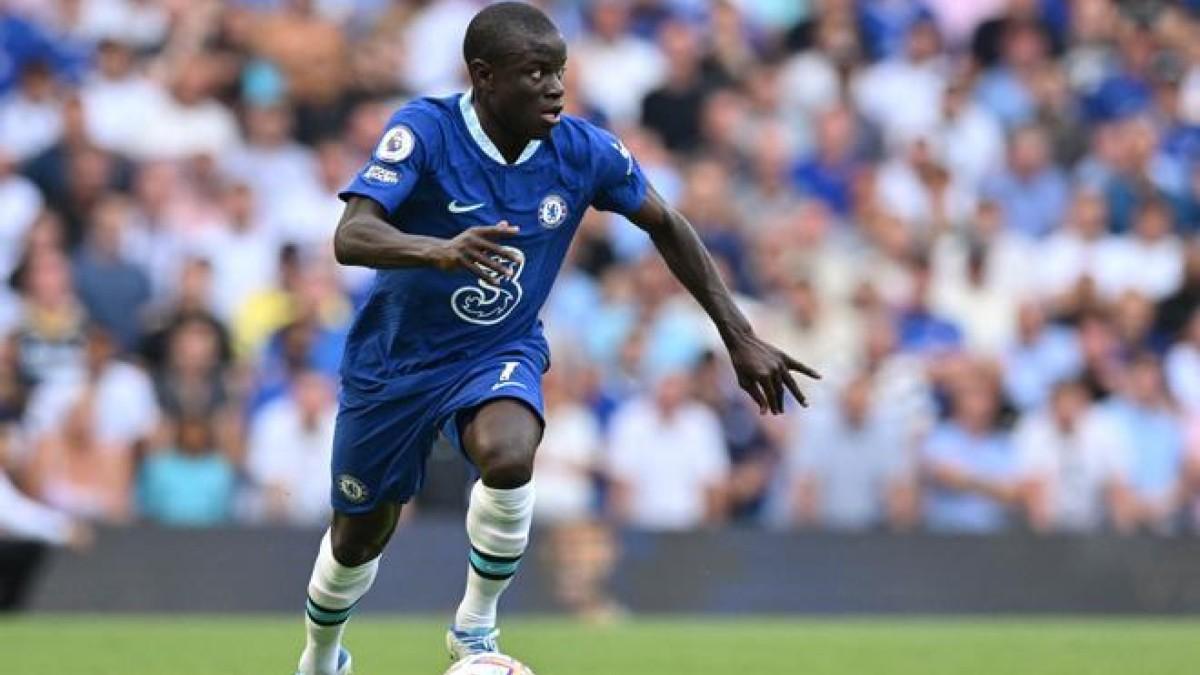 N'Golo Kanté, durante un partido con el Chelsea