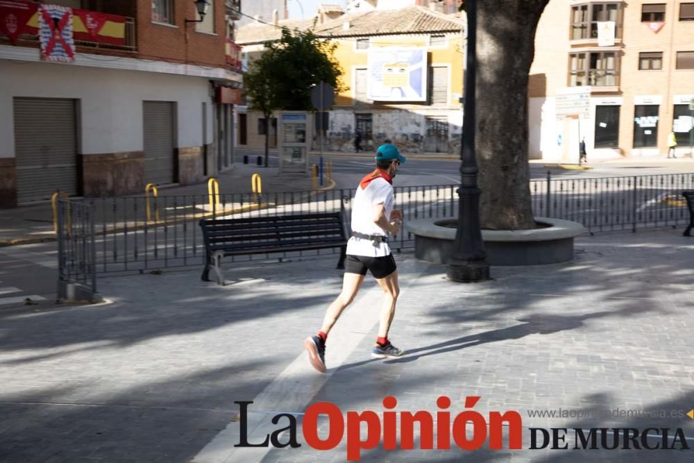 Desescalada en Caravaca: Los 'runners' se ataviaro