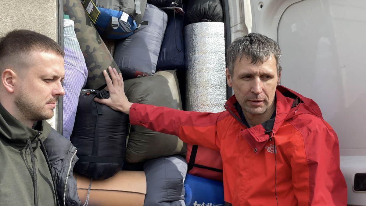 Un arriesgado retorno al este de Ucrania con ayuda humanitaria.
