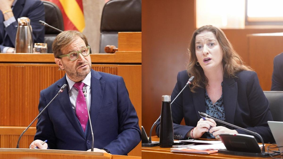 Fernando Ledesma (PP) y María Rodrigo (PSOE) serán los portavoces de Sanidad en la  nueva legislatura.