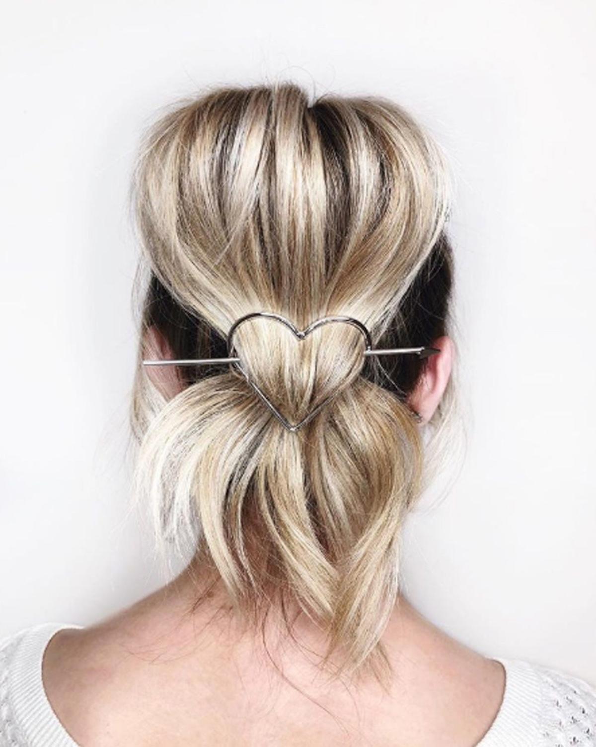 Pasador de pelo con forma de Cuore Pasador de pelo con forma de Cuore