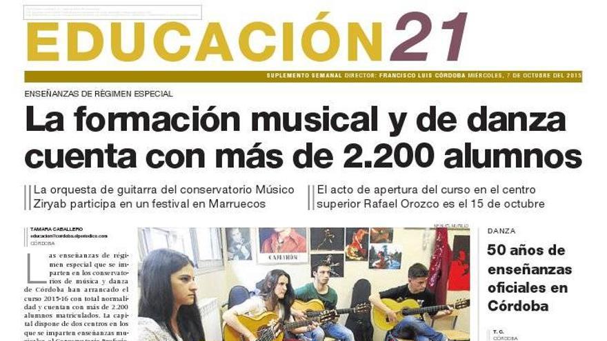 La formación musical y de danza cuenta con más de 2.200 alumnos