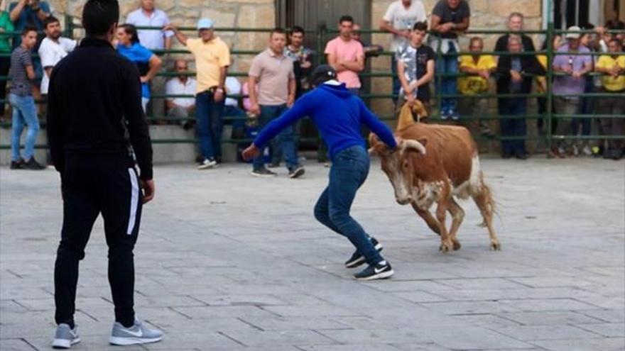 Los vecinos disfrutan de los días grandes de las fiestas de la Virgen del Rosario