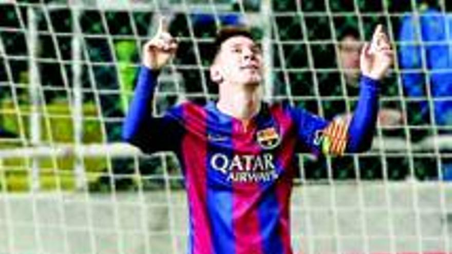 Brutal Messi en Chipre