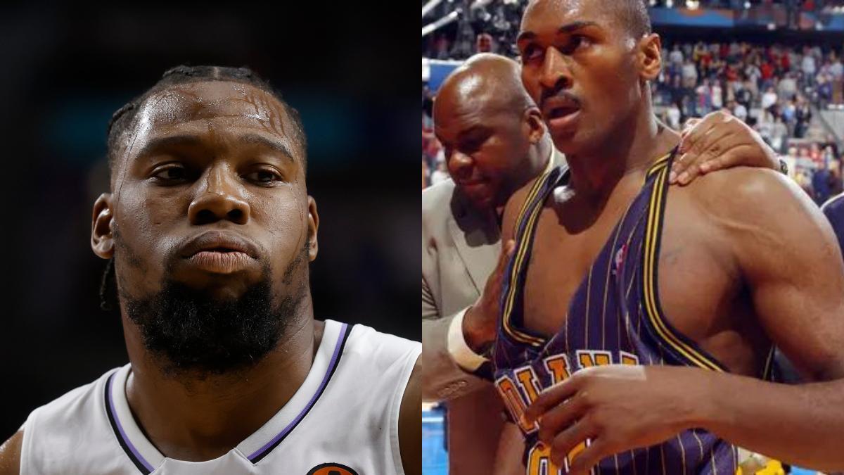 Guerschon Yabusele y Ron Artest