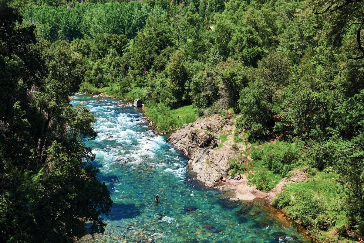 Uno de los parajes del Parque Nacional Laguna del Laja