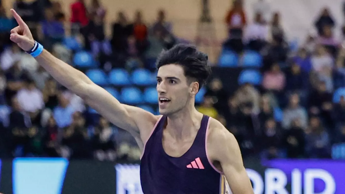 La valentía de Abel Jordan: "Voy con la ambición de ganar el oro en 60 lisos"