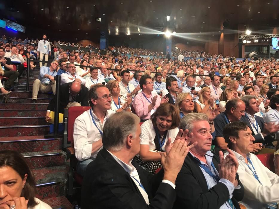 Delegación valenciana en el 19º Congreso del PP