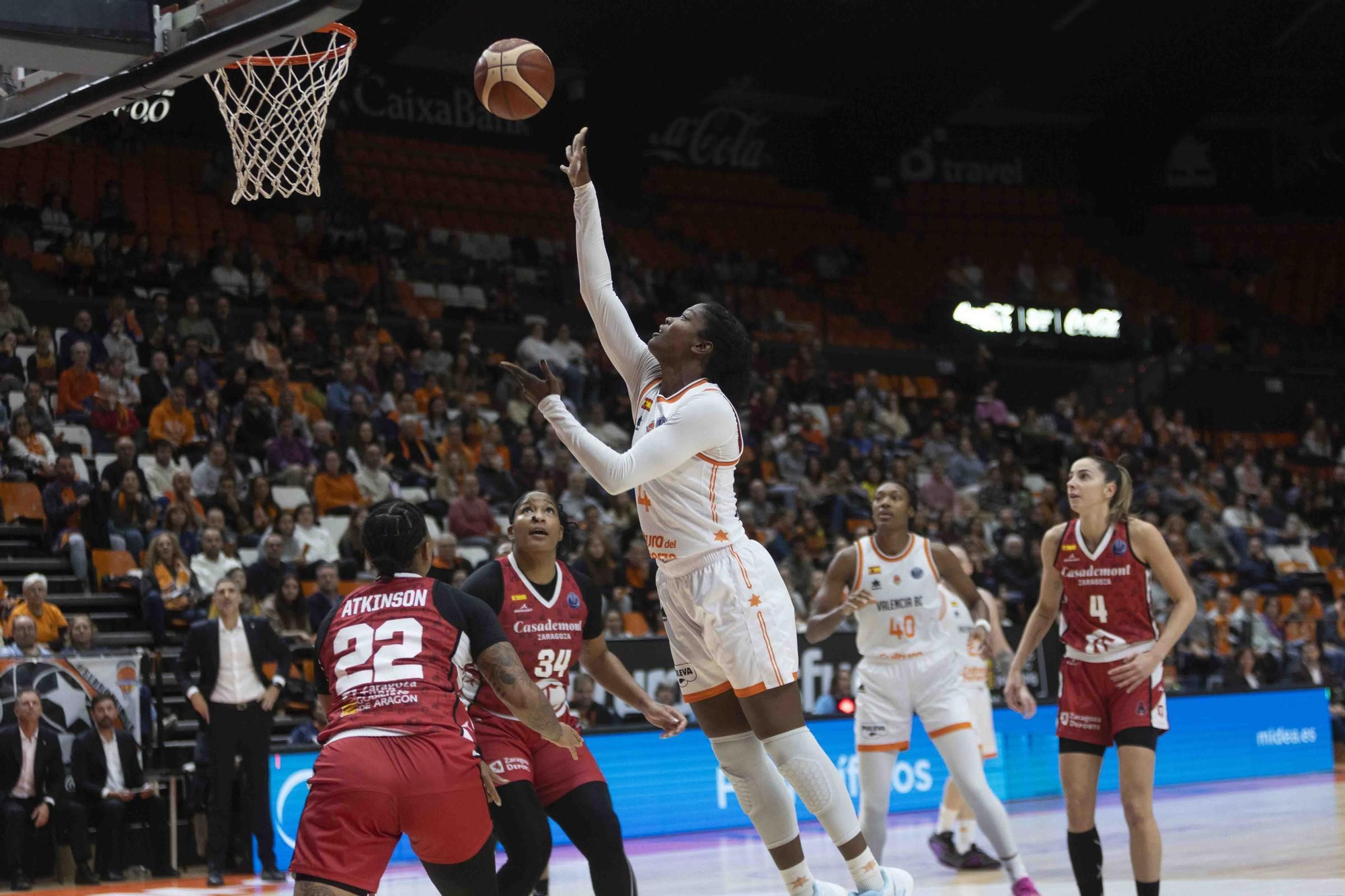 Partido Valencia Basket- Casademont Zaragoza
