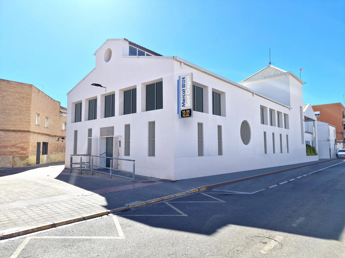 Render de la futura imagen del Mercado Sant Gregori