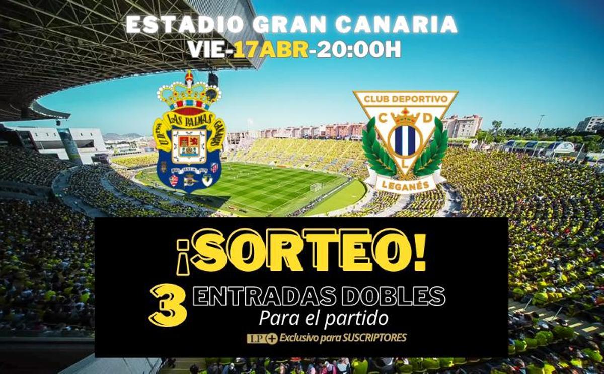 El choque entre la UD Las Palmas y el CD Leganés EL VIERNES 17 DE ABRIL promete ser intenso.