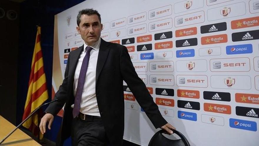 Valverde recuerda que el Athletic ya batió al Barça en la Supercopa