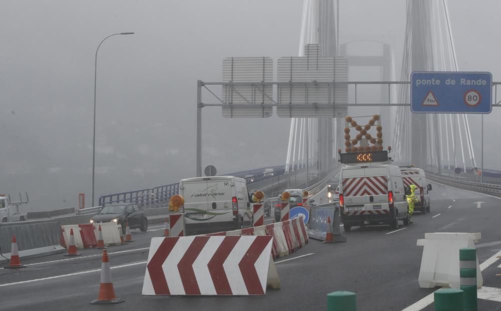 Vuelven las retenciones a Rande: siguen las obras