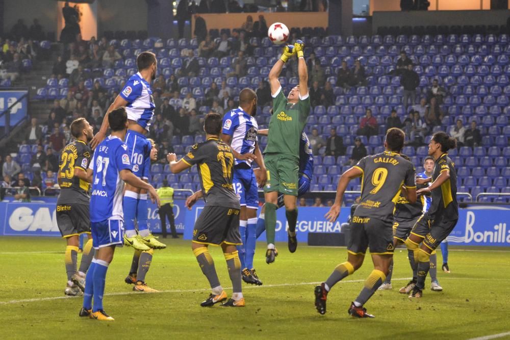 El Dépor cae goleado ante Las Palmas