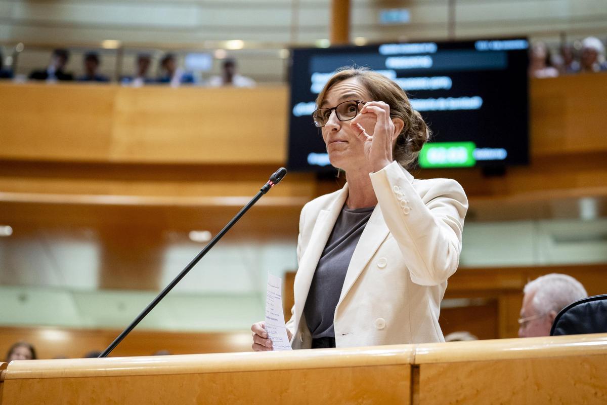 Mónica García, ministra de Sanidad.