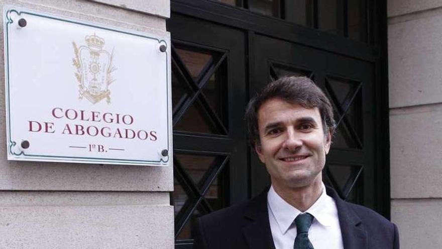 Norberto Martín Anero-Avedillo, decano del Colegio de Abogados.