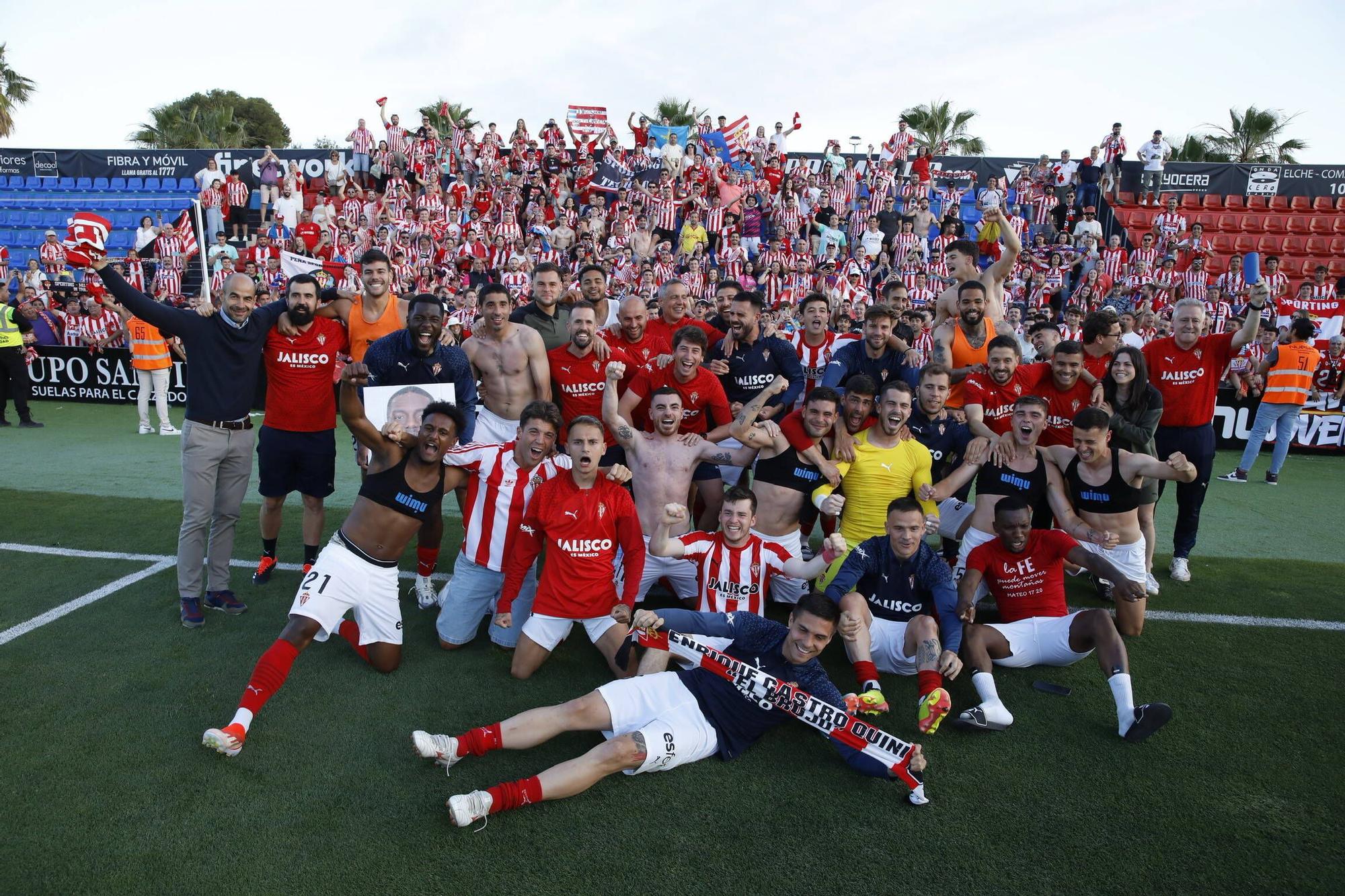 EN IMÁGENES: Así fue el partido entre el Eldense y el Sporting