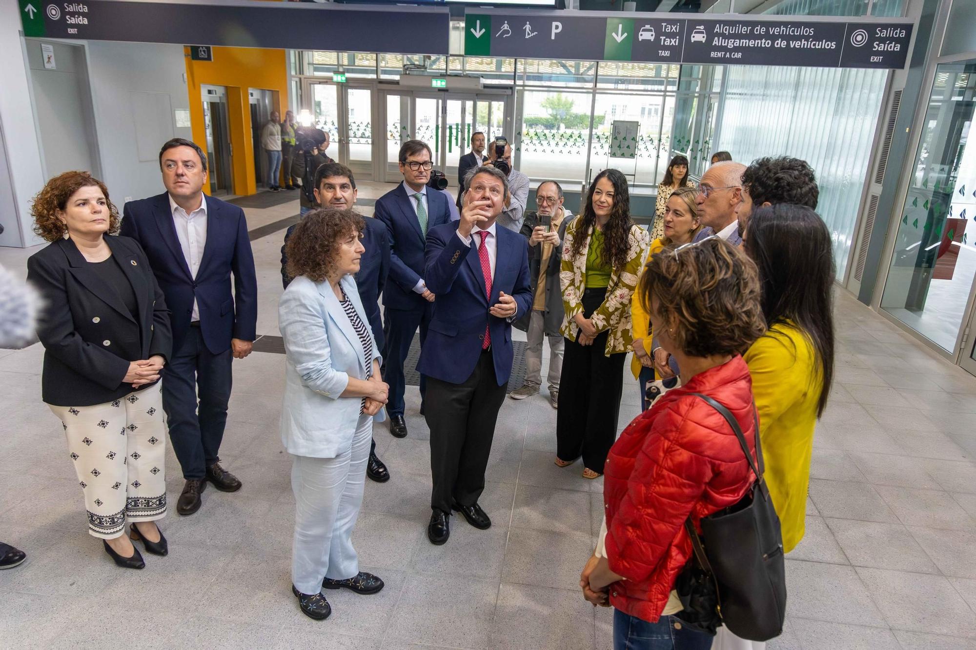 Inauguración de la Intermodal de Santiago