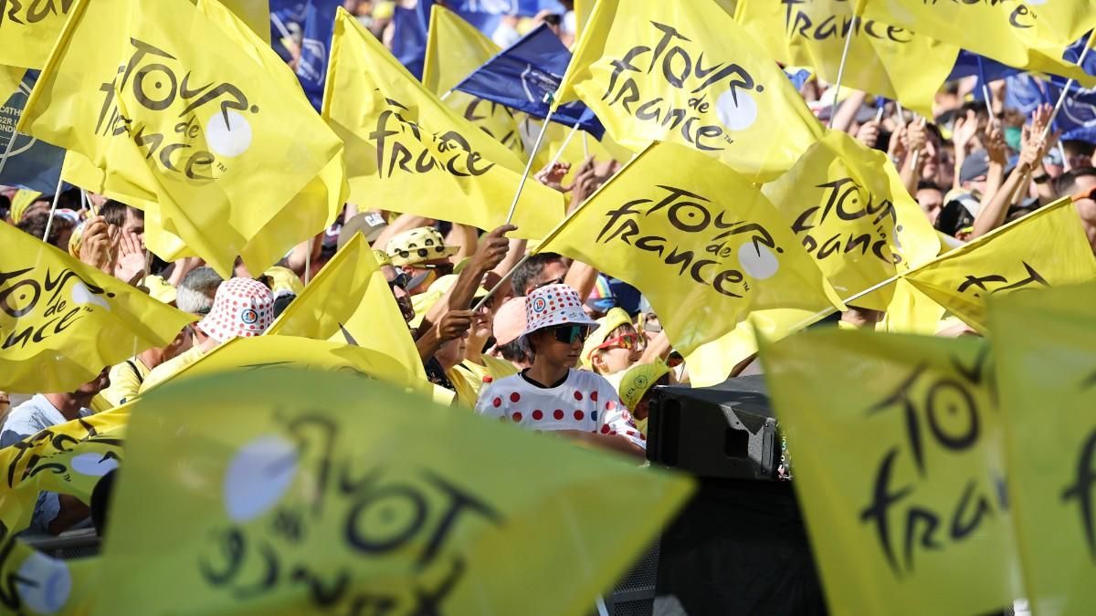 Aficionados durante una etapa del Tour de Francia