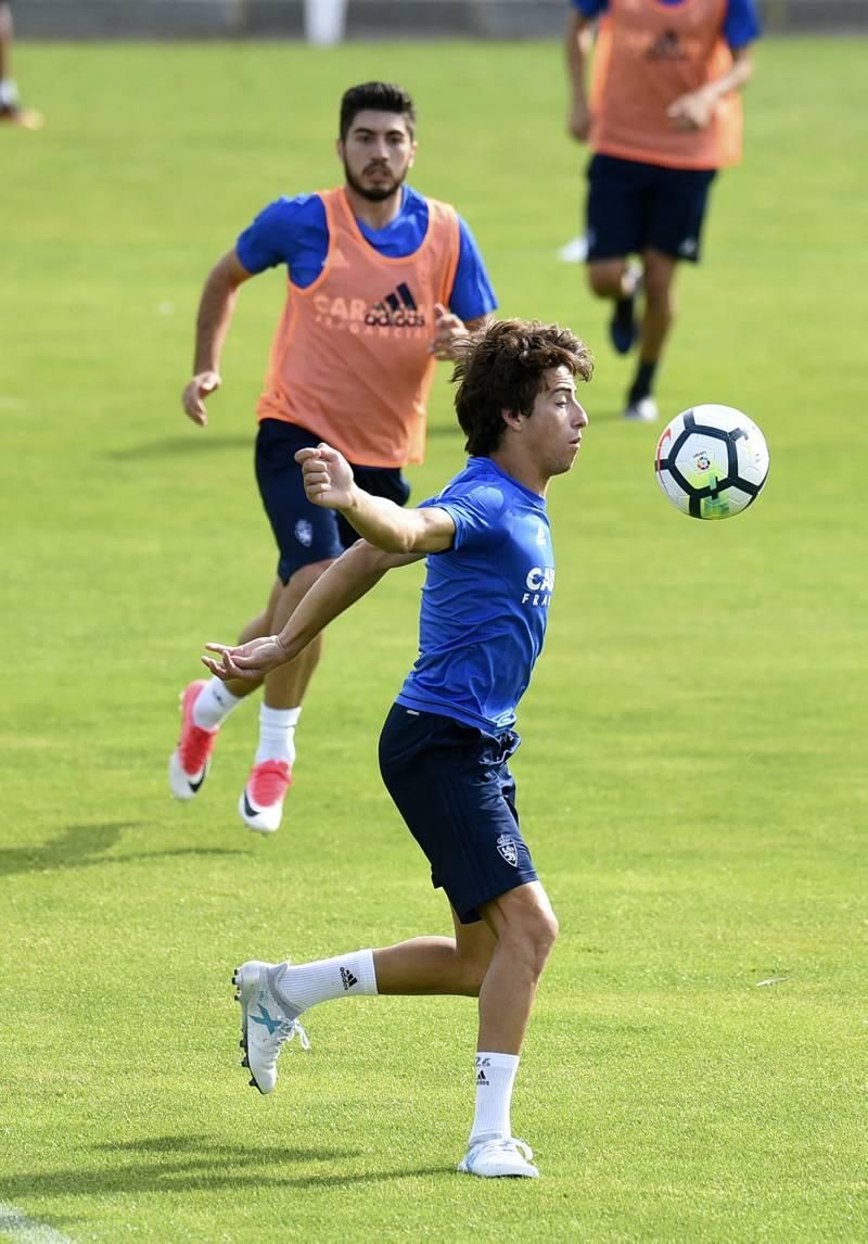 Primer entrenamiento del Real Zaragoza