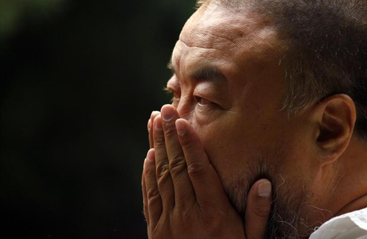 Ai Weiwei, en el seu estudi, el 2012.