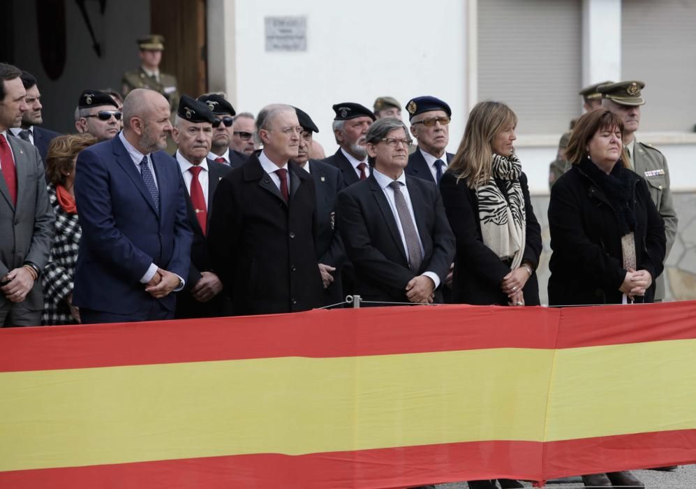 El general Aznar se despide de Balears