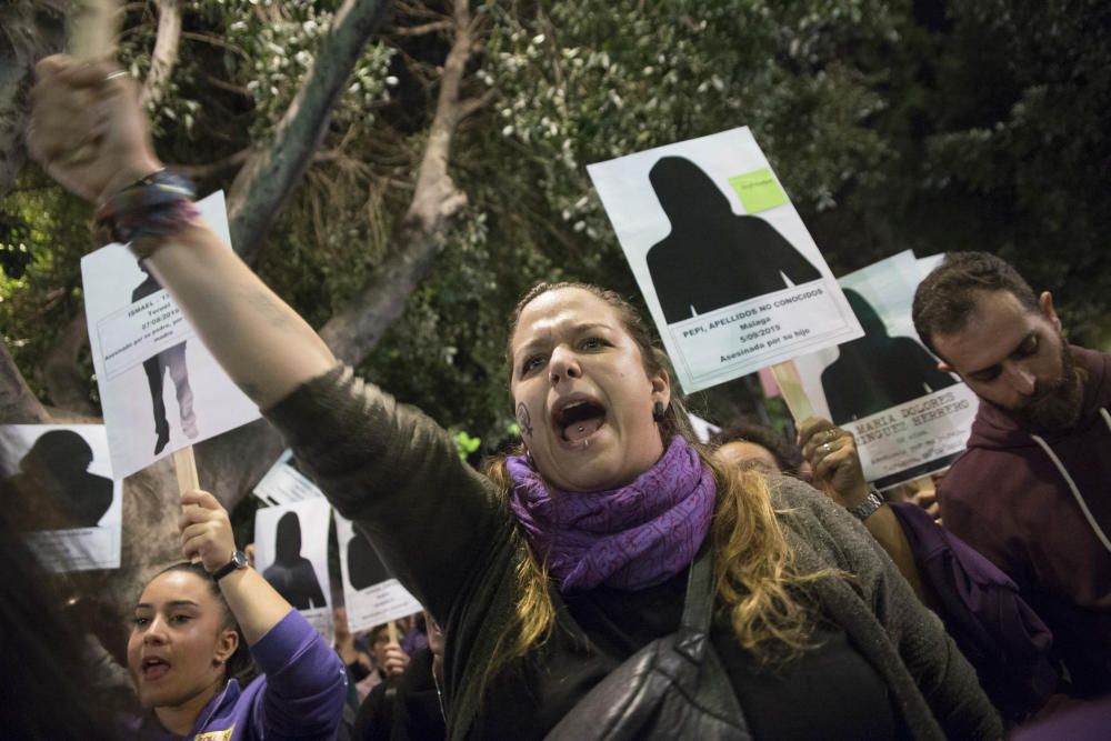 Manifestación contra la violencia machista