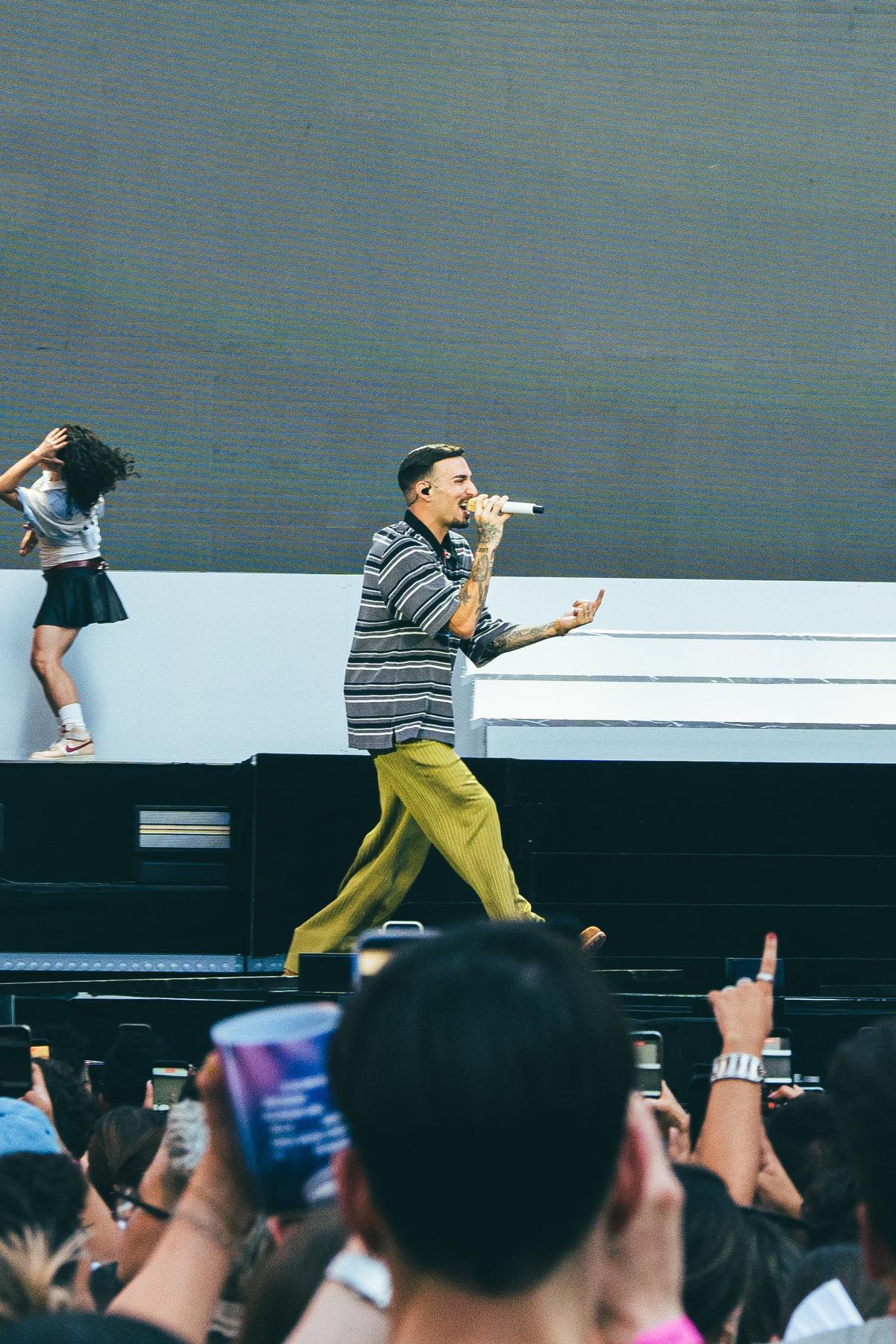 Las imágenes del concierto de Rels B en el Metropolitano de Madrid