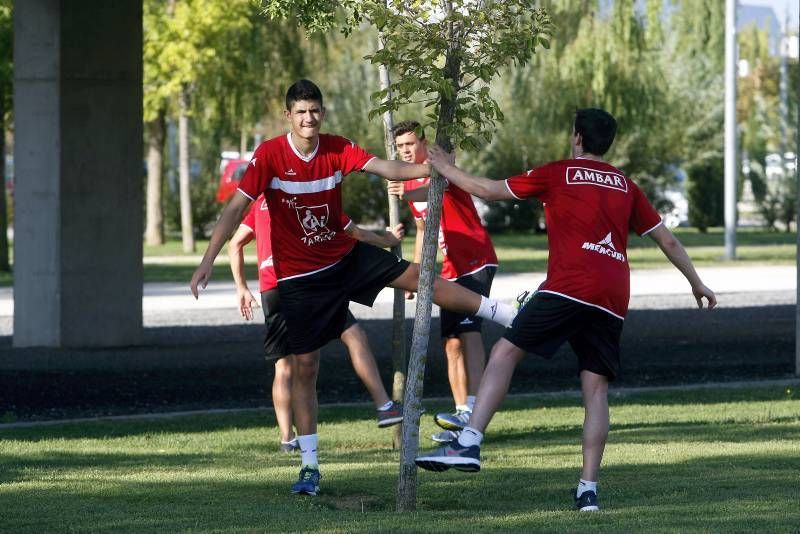 Entrenamiento del CAI Zaragoza