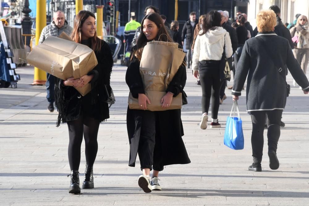 Arrancan en A Coruña las rebajas de enero de 2020