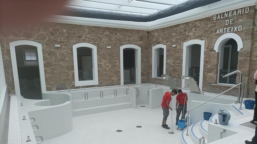 Arteixo da el paso definitivo para abrir su histórico Balneario y prevé inaugurar la Casa de Baños en enero de 2027