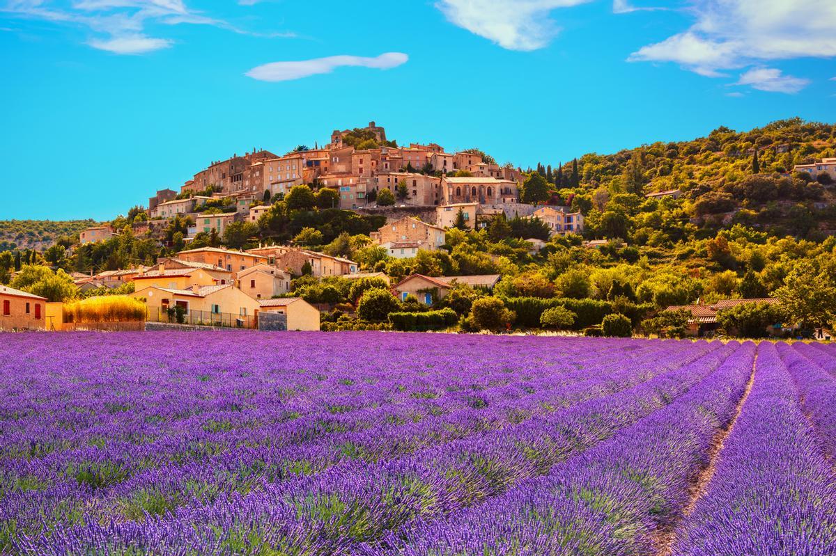 El paisaje de la Provenza
