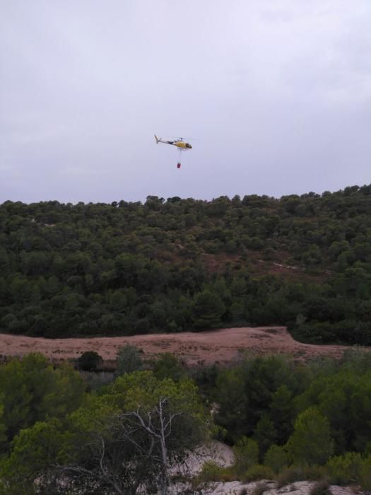 Incendio en sa Canova