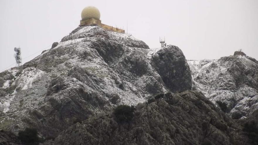 Las cumbres mas altas de la Serra de Tramuntana pueden recibir las primeras nieves de la temporada