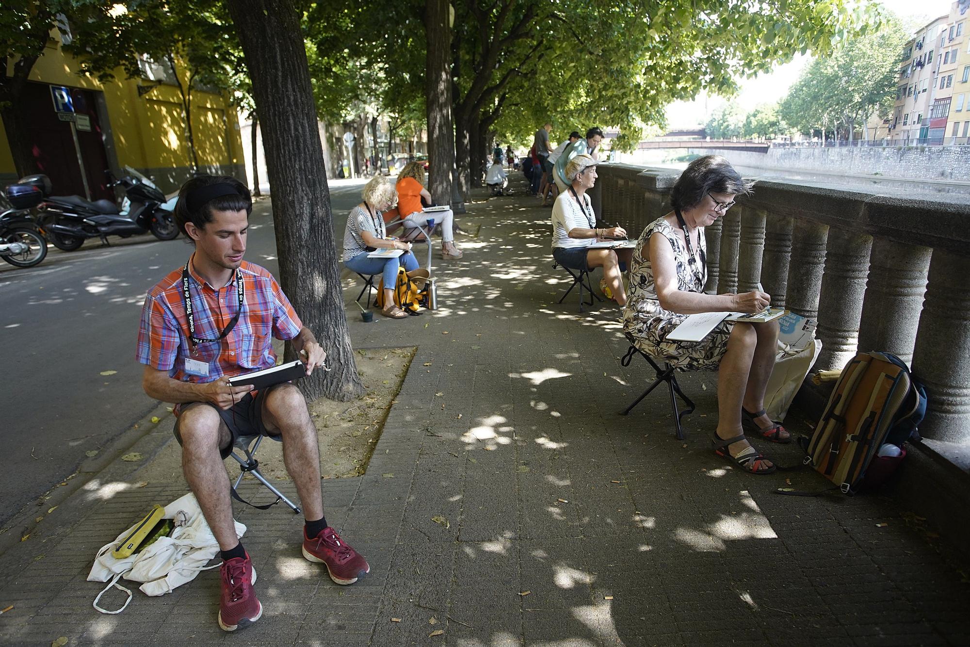 Trobada d’Urban Sketchers a la ciutat de Girona