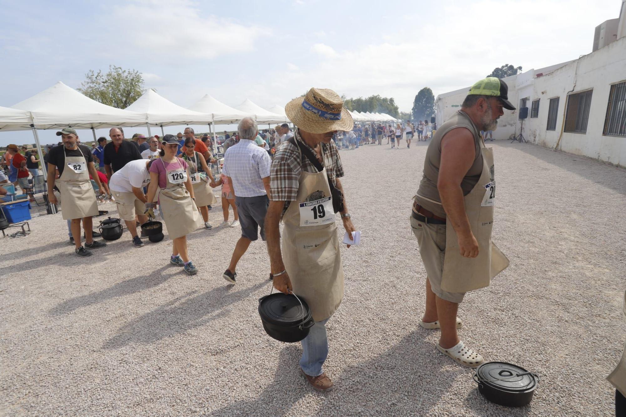 Día de fiesta en el 'Concurs d'allipebre' de Catarroja