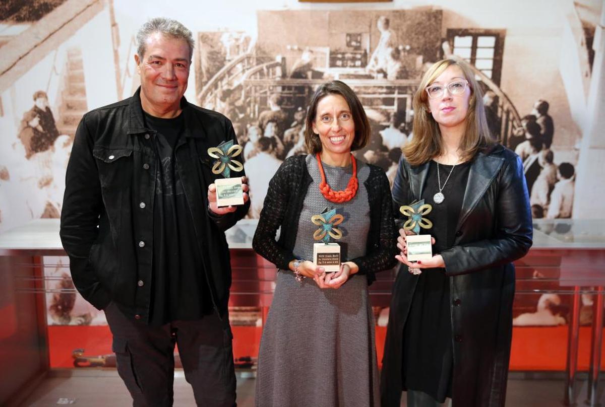 Entrega dos premios Xerais en Vigo.