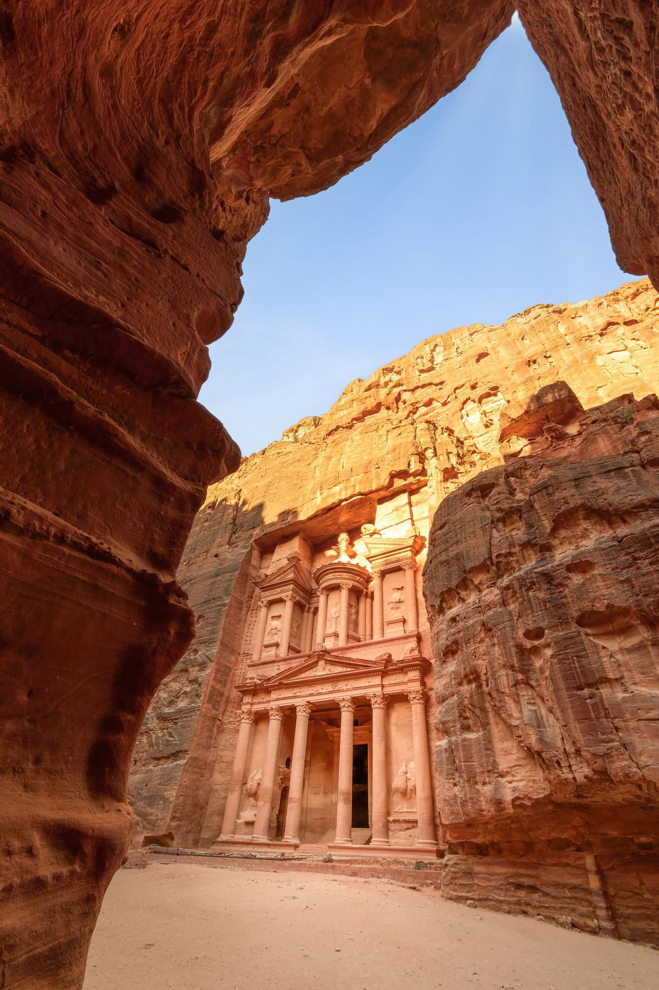 El tesoro, Petra, Jordania