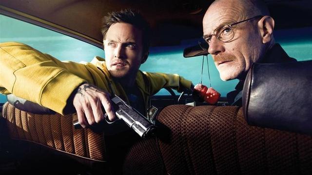Bryan Cranston y Aaron Paul, protagonistas de la serie Breaking Bad